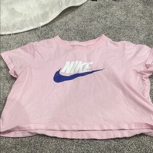 Nike Pink Crop Top